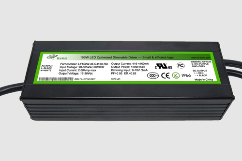 150W 小型高效 0-10V調光型 LY150W-RD系列 150W 小型高效 0-10V調光型 LY150W-RD系列